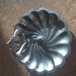 Sterlingcraft Silverplate Nut, Candy,Mint Dish with Handle.